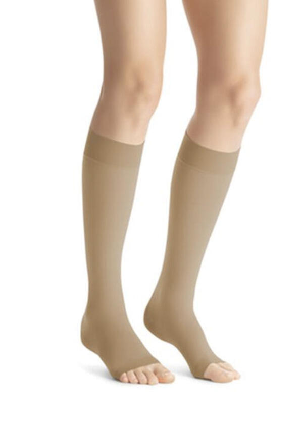 Jobst Open Toe Knee High Compression Socks